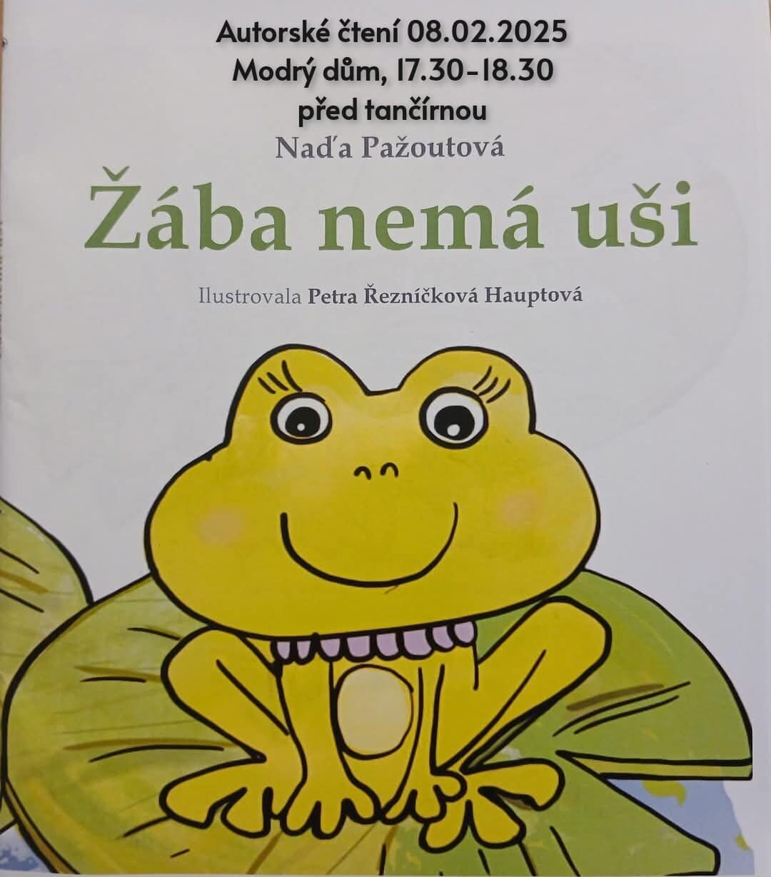 Autorské čtení - Žába nemá uši